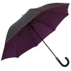 Image de Parapluie long automatique Noir&Violet - double toile - Smati