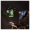 Image de Stickers Phosphorescent Astronaute dans l'espace - 25 X 20 cm