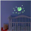 Image de Ambiance Sticker Ours en Peluche sur la Lune - 20 X 20 cm