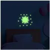 Image de Ambiance Sticker Soleil Phosphorescent - 20 x 20 cm