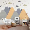 Image de Stickers muraux Enfants - Décoration Chambre bébé - Autocollant Sticker Mural géant Enfant Montagnes scandinaves JIKA - 100x150cm