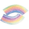 Image de Ambiance Sticker Papier Peint Intissé Pré-encollé Fresques Géantes Fresque Arc-en-Ciel - H125 x L90 cm