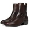 Image de Fly London Bottines Mebi123fly pour femme, Marron foncé, 36 EU