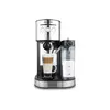 Image de Cafetière expresso multifonction - Pression 15 bars - Idéal pour café, latte et cappuccino - Réservoir à lait 700 ml - Réservoir d'eau amovible 1,2 l - Préparez 2 tasses - Finition : acier inoxydable