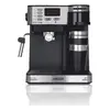Image de HAEGER Multi Coffee - Cafetière Espresso avec 1450 W Capacité : 1,2 L - Affichage LED, Buse en mousse et Bac à goutte amovible, Panier de filtre amovible et lavable.