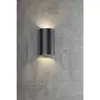 Image de Nordlux Rold 84141003 LED-buitenlamp (wand) LED LED vast ingebouwd 10 W Zwart