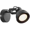 Image de Nordlux Aslak 45721003 Wandlamp GU10 Zwart