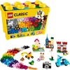 Image de LEGO Classic La Boîte de Briques Créatives Deluxe - Jeu Créatif avec Espace de Rangement, Fenêtres, Roues & Plaques de Route - Loisirs Créatifs - Cadeau pour Garçon ou Fille dès 4 ans 10698