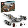 Image de LEGO Star Wars Le Chasseur N-1 Mandalorien - Le Livre de Boba Fett: Aventure Spatiale avec Figurines Bébé Yoda, Droïde - Jouet de Construction pour Enfants - Idée Cadeau Garçons et Filles 75325