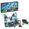 Image de LEGO 60316 City Le Commissariat de Police: Jouet de Construction avec Voiture, Camion de Poubelle et Hélicoptère, Cadeau Idéal pour Les Enfants de 6 Ans et Plus, Idée Cadeau Garçon et Filles