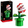 Image de LEGO Super Mario Plante Piranha, Figurine à Collectionner Articulée avec Tuyau et 2 Pièces de Monnaie, Maquette Adulte pour Décoration d'Intérieur - Idée Cadeau pour Hommes et Femmes 71426