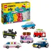 Image de LEGO 11036 Classic Les Véhicules Créatifs, Maquette de Voiture, Véhicule de Police, Camion et Autres, Jouet de Construction en Brique, Cadeau pour Garçons et Filles Dès 5 Ans
