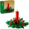 Image de LEGO Centre de Table de Noël - Jouet avec Bougie, Baies Rouges, Étoiles Dorées & Feuillage - Décoration de Table - Activité en Famille - Cadeau Festif pour Ado Fille ou Garçon dès 12 ans 40743