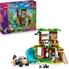 Image de LEGO Friends Le Sanctuaire des Pandas - Jeu de Construction pour Fille ou Garçon dès 7 Ans - Cabane dans l'Arbre, 4x4, 2 Mini-Poupées & 3 Figurines de Pandas - Idée Cadeau - Jeu Créatif 42648