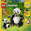 Image de LEGO® CREATOR 31165 Wilde dieren: Pandafamilie