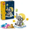 Image de LEGO Le bébé éléphant dans le ciel - Set de Construction pour Adulte - Maquette avec Figurine d'Animal & Accessoires pour Décoration de Chambre de Bébé - Cadeau Naissance pour Parents 40814