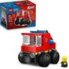Image de LEGO City Véhicules - Le Camion de Pompiers - Jeu de Construction avec Véhicule de Secours - Minifigurine Junior de Pompier - Idée pour Pinata - Cadeau Collector pour Garçon dès 5 ans 60482