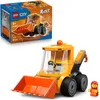 Image de LEGO City Véhicules - La Chargeuse de Chantier - Jeu Créatif avec Véhicule de Construction - Minifigurine Junior d'Ouvrier - Idée pour Pinata - Cadeau Collector pour Garçon dès 5 ans 60483