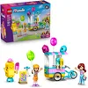 Image de LEGO Friends Le Stand de Glaces et de Ballons - Jeu de Construction - Boutique avec Vélo, 2 Mini-Poupées, Accessoires Nourriture & Mascotte Glace - Cadeau d'Anniversaire pour Fille dès 6 ans 42692