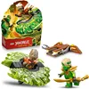 Image de LEGO NINJAGO Lloyd Contre la Toupie du Monstre de la Terre - Jouet Ninja avec Lanceur de Style Battling Tops - 2 Minifigurines - Cadeau d'Anniversaire pour Garçon ou Fan dès 6 ans 71850
