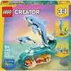 Image de LEGO® CREATOR 31385 3-in-1 set mariene organismen: Prachtige dolfijnen (31385)