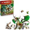 Image de LEGO NINJAGO Le Dragon de Vie - Jouet Ninja avec Figurine de Dragon, Mini Monstre Robot, 8 Minifigurines & Sabres - Cadeau d'Anniversaire pour Garçon dès 8 ans & Fans 71859