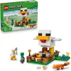Image de LEGO Minecraft La Ferme à Poulet - Jouet de Construction avec Minifigurine de Fan de Poule, Figurines Mobs de Bébé Zombie & Renard - Cadeau Gaming pour Fille ou Garçon dès 7 ans 21585