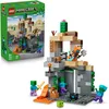 Image de LEGO Minecraft Le Donjon de Zombies - Jeu Interactif avec Minifigurine de Vagabond, 3 Figurines de Zombies, Slime & Établi - Cadeau Gaming pour Garçon ou Fille dès 8 ans 21587