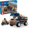 Image de LEGO City Le transporteur de motos 60491