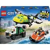 Image de LEGO® CITY 60505 Combinatieset met vliegtuig, onderhoudswagen en luchtkussenboot (60505)