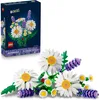 Image de LEGO Botanicals Marguerites - Bouquet de Fleurs Artificielles pour Fille dès 9 ans ou Adulte Passionné.e de Plantes - Marguerites & Lavande - Décoration DIY - Surprise de St Valentin 11508