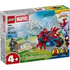 Image de Lego Spidey Sur Sa Moto Contre Rhino Jeu De Construction