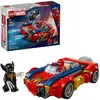 Image de Lego Jeu De Construction : Spider-man Contre La Voiture Vénomisée Wolverine