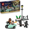 Image de LEGO Harry Potter Hagrid et Harry s Échappent de Privet Drive - Jouet Moto avec 4 Minifigurines dont 2 Mangemorts - Décor de Rue - Cadeau pour Garçon ou Fille dès 8 ans & Fans 76459