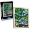 Image de LEGO ART Claude Monet : le bassin aux nymphéas, harmonie verte 31220 | Set pour adulte, décoration murale 3D pour maison, maquette de tableau impressionniste, cadeau femme ou homme, 3179 pièces