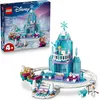 Image de LEGO   Disney La Reine des Neiges Le Château de Glace et la Piste Enneigée d’Elsa - Mini-Poupées Anna & Elsa, Figurine d'Olaf, Circuit de Train & Traîneaux - Cadeau pour Fille dès 4 ans 43281