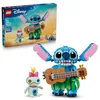Image de LEGO | Disney Stitch et Scrump - Jeu de Construction - 2 Figurines - Accessoires dont Ukulélé - Décoration de Chambre d'Enfant - Cadeau d'Anniversaire pour Fille, Garçon dès 9 ans ou Fan du Film 43296