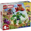 Image de LEGO® DISNEY 11211 Marvel Iron Man en zijn fantastische vrienden Loki VS team Iron Man; superheld actionset met mech, JET, auto en 4 minifiguren