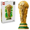 Image de LEGO Editions Trophée Officiel de la Coupe du Monde de la FIFA - Jouet 3D - Maquette DIY avec Minifigurine Collector - Cadeau Football pour Garçon, Fille dès 12 ans ou Adulte Fan de Sport 43020