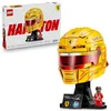Image de LEGO Editions Scuderia Ferrari HP Casque de Lewis Hamilton - Produit F1 - Maquette avec Minifigurine Collector - Décoration Intérieure - Cadeau pour Garçon dès 14 ans et Adulte Fan d'Automobile 43022