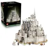 Image de LEGO Icons Le Seigneur des Anneaux : Minas Tirith - Set Adulte - Maquette de la Citadelle de la Terre du Milieu - 10 Minifigurines dont Gandalf, Aragorn & Arwen - Cadeau DIY pour Fan de la Saga 11377