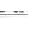 Image de Savage Gear SG4 Fast Spel Baitcast Travel Hengel - Krachtige 4-delige werphengel voor roofvissen - Reisvriendelijk ontwerp voor snoek, baars en slangenkop in zoet en zout water 2.21M 30-80G
