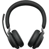 Image de Jabra B2B Evolve2 65 Casque PC Sans Fil, Casque Audio Certifié UC avec Annulation du Bruit et Batterie Longue Durée, Adaptateur Bluetooth USB-A, Noir