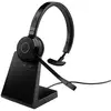 Image de Jabra Evolve 65 TE MS Mono USB-A incl. L On Ear headset Zwart