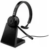 Image de Jabra Evolve 65 TE Link390a UC Mono On Ear headset Bluetooth Zwart Headset, Indicator voor batterijstatus, Mono Computer