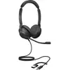 Image de Jabra Evolve2 30 SE On Ear headset Kabel Stereo Zwart Ruisonderdrukking (microfoon), Noise Cancelling Headset Telefoon