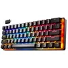 Image de SteelSeries Apex Pro Mini Wireless clavier gaming HyperMagnetic - Format compact 60% - Actionnement ajustable - RGB - Touches PBT - Bluetooth - 2.4 GHz - USB-C - Allemand QWERTZ