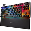 Image de SteelSeries Apex Pro TKL Wireless Gen 3 - Clavier HyperMagnetic gaming - Switches OmniPoint 3.0 -Actionnement ajustable -Déclenchement rapide - Toucher rapide/SOCD - OLED - USB-C - DE QWERTZ Layout
