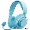 Image de SteelSeries Casque Arctis Nova 3P Wireless - Appli Mobile Companion - Batterie 40h - Haut-parleurs magnétiques en néodyme - 2,4 GHz/Bluetooth - Micro détachable - PS5, PS4, PC, Switch, Mobile -Aqua