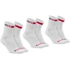 Image de GripGrab Classic Regular Cut Lot de 1 et 3 paires de chaussettes de cyclisme d'été pour vélo de route, VTT, intérieur, Blanc - 3 paires, 41-44 EU